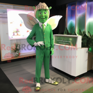 Green Tooth Fairy maskot...