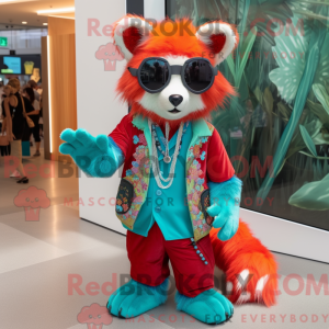 Türkises Roter Panda...