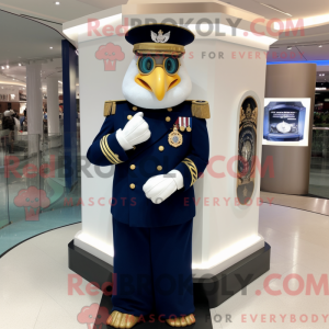 Navy Chief mascot costume...
