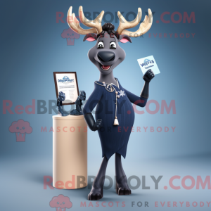 Figura de máscara de alce...