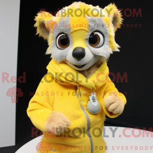 Citrongul Lemur maskot...