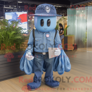 Navy Jellyfish mascot...