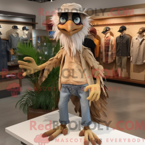 Tan Archeopteryx mascot...