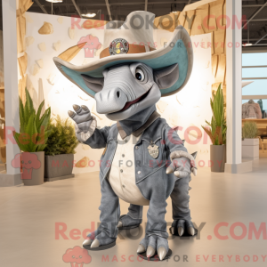 Grijze Triceratops...