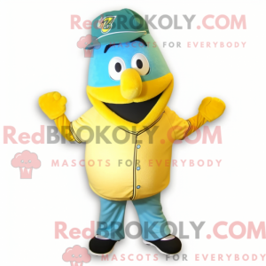 Cyan Baa maskot...
