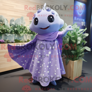 Lavender Stingray mascot...