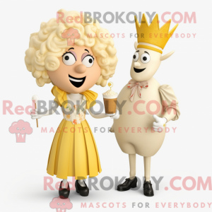 Cream King maskotdraktfigur...