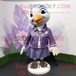 Lavender Dove maskot...