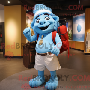 Sky Blue Chief mascot...