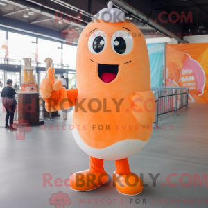 Orange Ice Cream maskot...