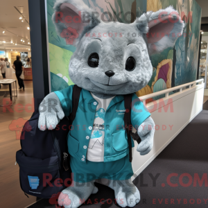 Postava maskota Teal...