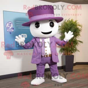 Lavendel hindbær maskot...