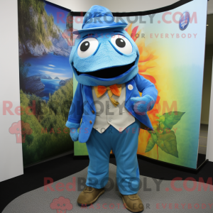 Costume mascotte de Piranha...