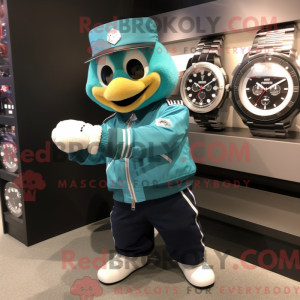Teal Verlobungsring...