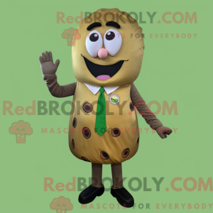 Olive Donut mascot costume...