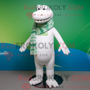 White Crocodile mascot...