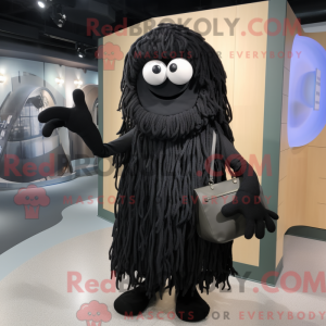 Sort spaghetti maskot...