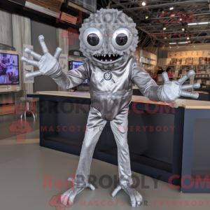 Silver Spider mascot...