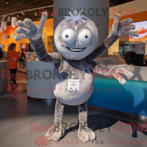 Silver Spider mascot...