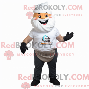 White Cupcake mascot...