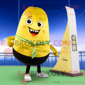 Maskottchenkostüm Goldgurke...