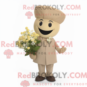 Beige Bouquet Of Flowers...