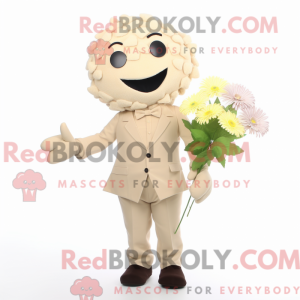 Beige Bouquet Of Flowers...