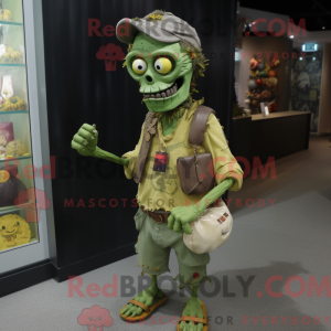 Olive Undead Maskottchen...