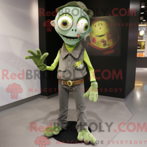 Olive Undead mascot costume...