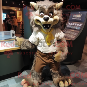 Mascotte de loup-garou...