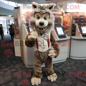 Mascotte de loup-garou...
