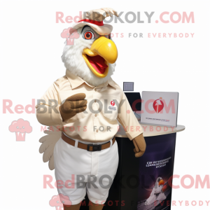 Costume mascotte de coq...