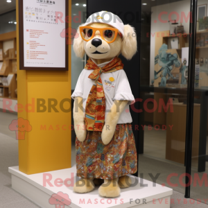 Hundemaskotdraktfigur kledd...