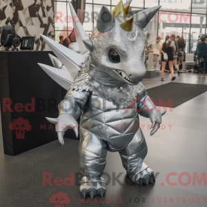 Zilveren Triceratops...