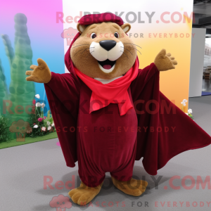 Postava maskota Maroon...