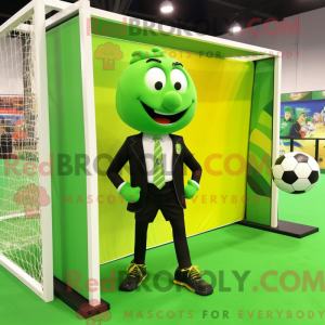 Lime Green Soccer Goal...