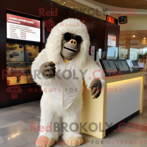 Creme Gorilla maskot...