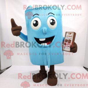 Postava maskota Sky Blue...