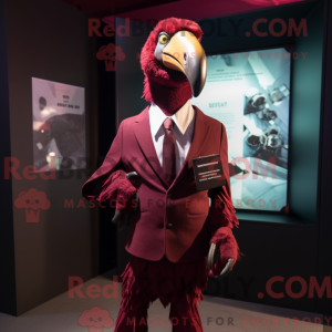 Maroon Vulture mascot...