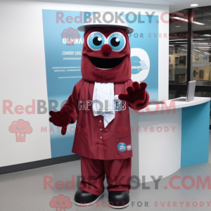 Maroon Doctor maskot...