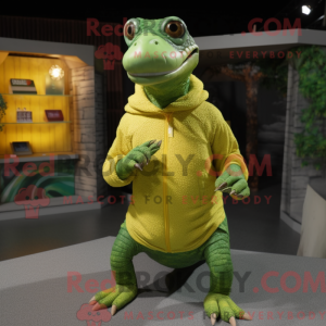 Limegrønn Komodo...