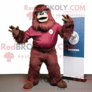 Postava maskota Maroon...