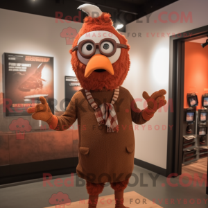 Rust Tyrkiet maskot kostume...