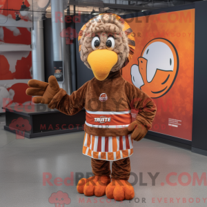 Rust Turkey Maskottchen...
