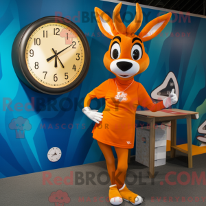 Postava maskota Orange...
