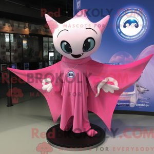 Pink Manta Ray mascot...