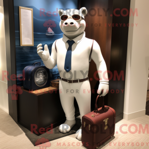 White Attorney mascot...