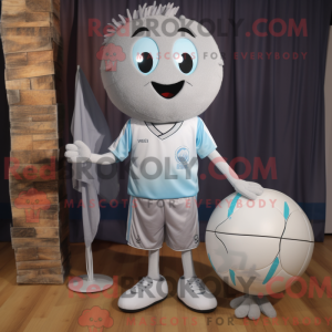 Silver Volleyball Ball...