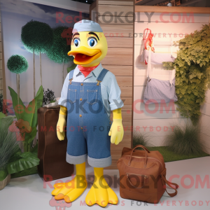 Figura de máscara de pato...