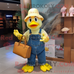 Figura de máscara de pato...